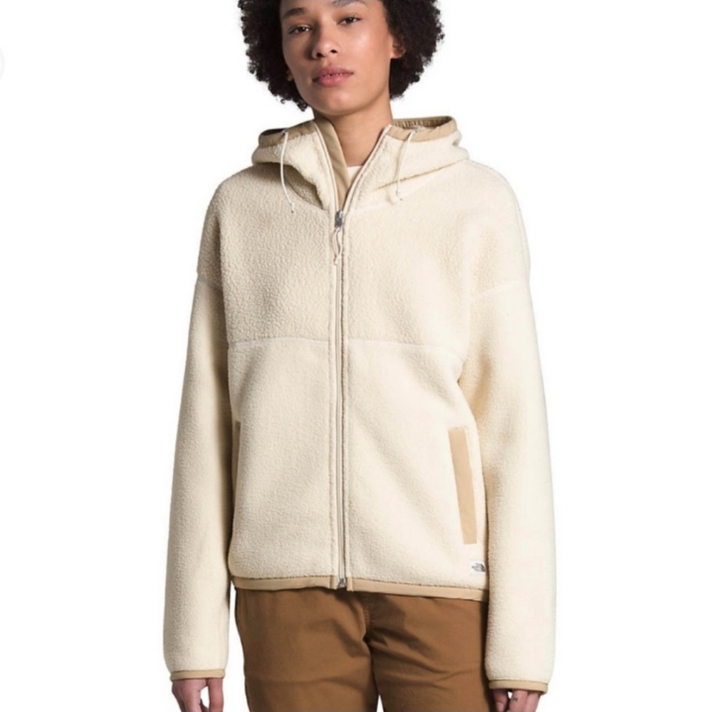 North Face Cragmont Sherpa Fleece Zip-Up Jacket Hoodie Full Zip